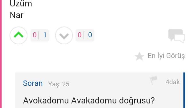 Avakado'mu yoksa Avokado'mu diye yazılır?