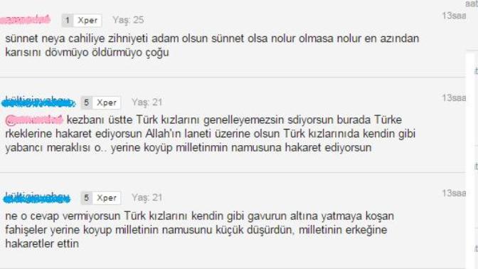 Yazıklar olsun size Türk kızları siz hainmisiniz?