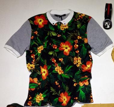 Sizce Hangisi Daha Güzel Çicekli Erkek Polo Yaka Tshirt?