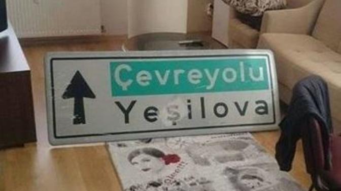 Tabela çaldım cezası  var mı (Resimli)?