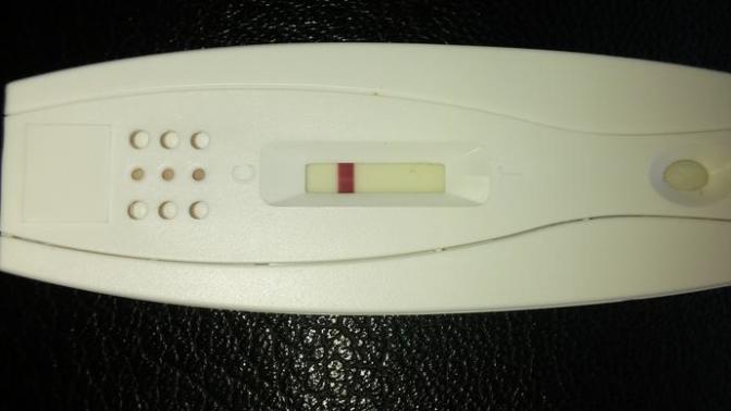 Iki tane test yaptim negatif cikti?