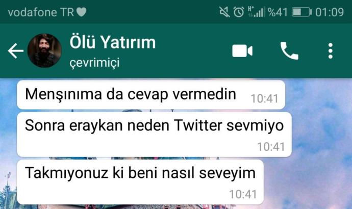 WhatsApp çevrimiçi