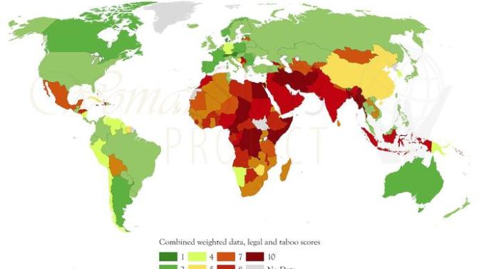 Dünyada tecavüz suçunun yaşandığı ülkeler neden ağırlıklı olarak Ortadoğu da ki İslam ülkeleridir?
