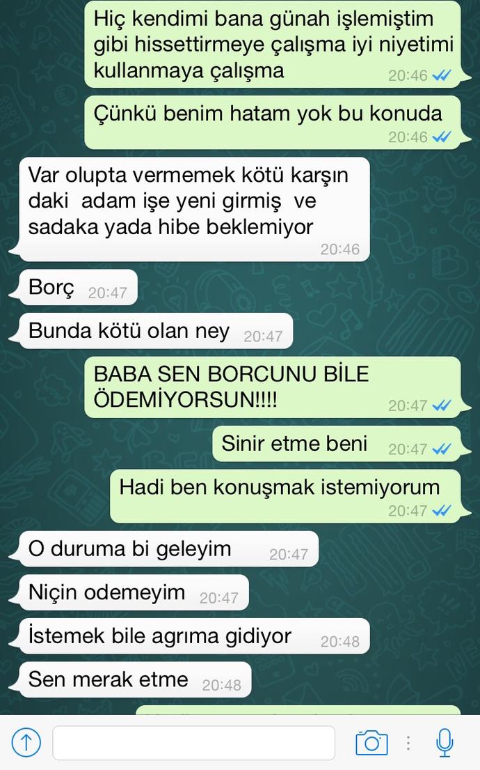 Babamdan BIKTIM! Bir bakın Allah'ınızı seviyorsanız :(?
