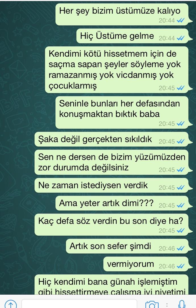 Babamdan BIKTIM! Bir bakın Allah'ınızı seviyorsanız :(?