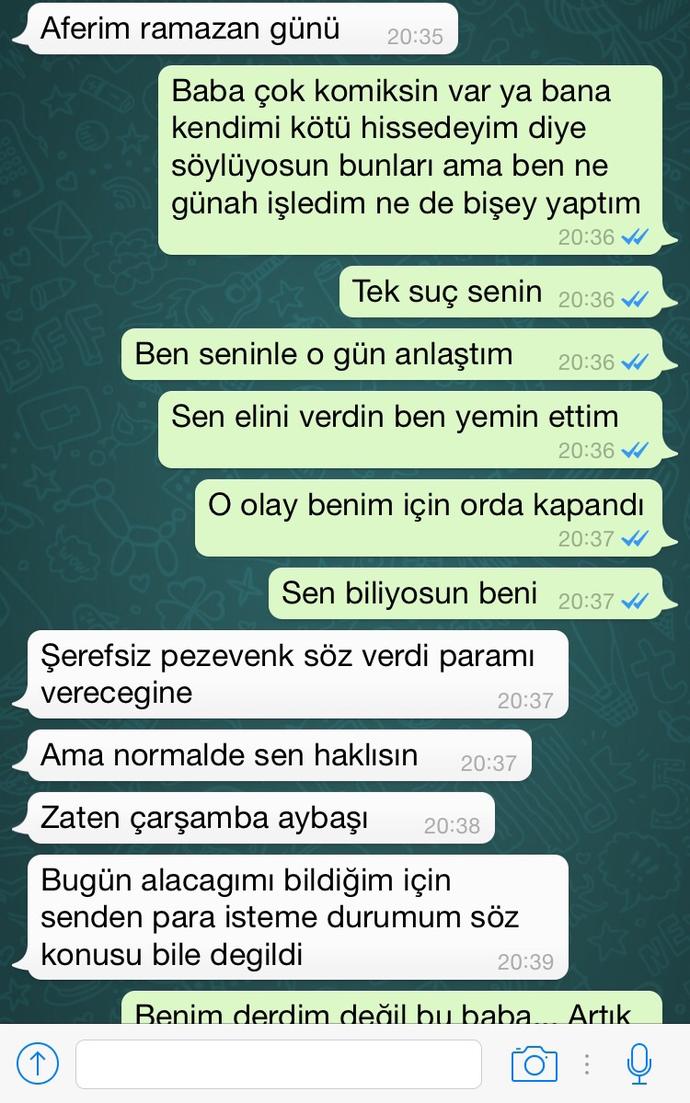Babamdan BIKTIM! Bir bakın Allah'ınızı seviyorsanız :(?
