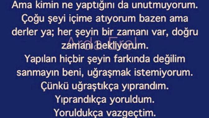 Kinci bir yapiniz mi var?