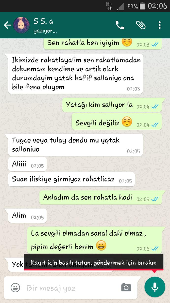 Siz kızlar neden bu kadar azgınsınız 😀😀?