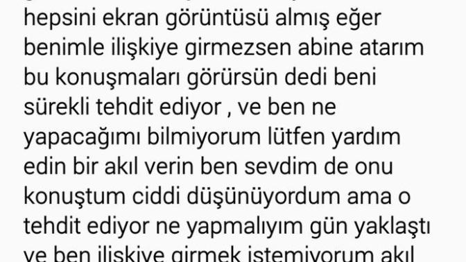 Yarın edin lutfen lütfen eski sevgilim beni tehdit ediyor !!! :( ?