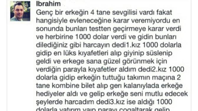 Genç bir erkeğin 4 tane sevgilisi vardı.. İbretlik Hikaye... Görüşler?