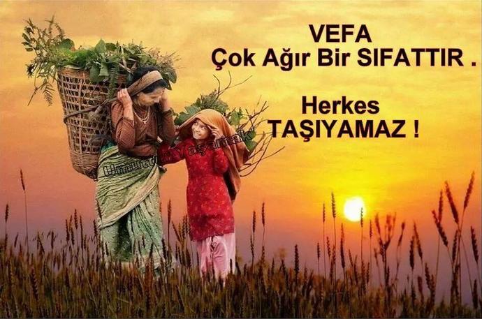 Vefalı bir insan mısınız ?
