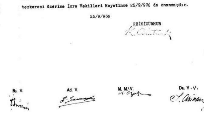 İşte Atatürk ve İnönü İmzalı Cami Satış Belgesi?