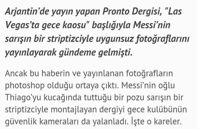 Messi photoshop kurbanı?