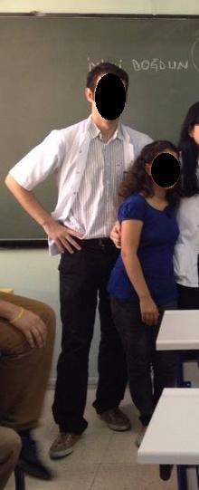 150 kız- 176 cm erkek komik mi görünür? RESİMLİ?