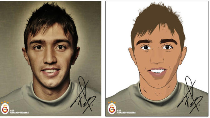 Sizce nasıl olmuş muslera çizimi?