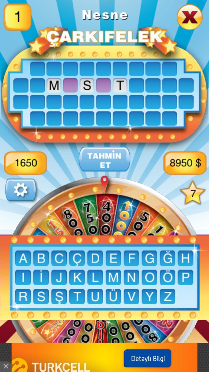 Carkıfelek? Bir nesne?