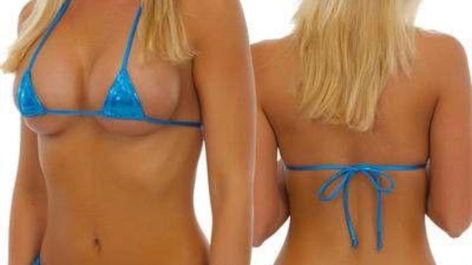Kızlar, Böyle mikro bikini giyebilecek kaç kız var?