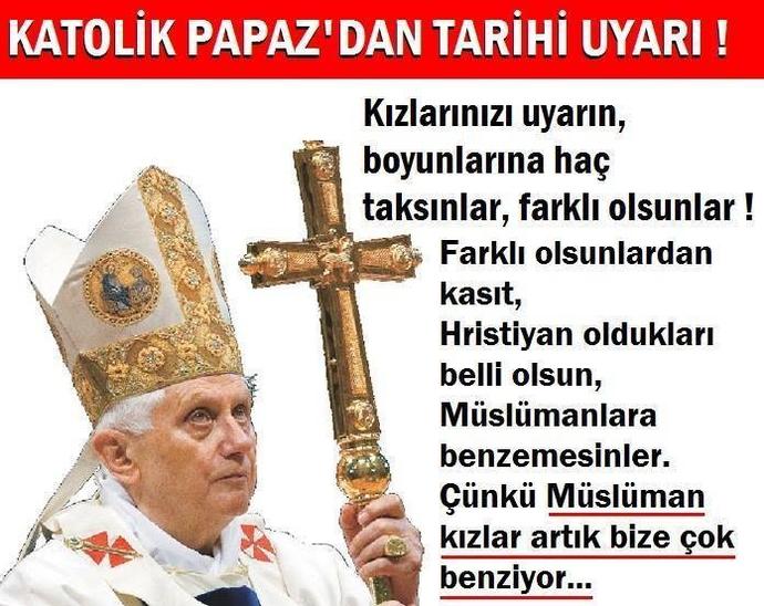 Katolik Lider Papa'nın Kızlara Şok Uyarısı?