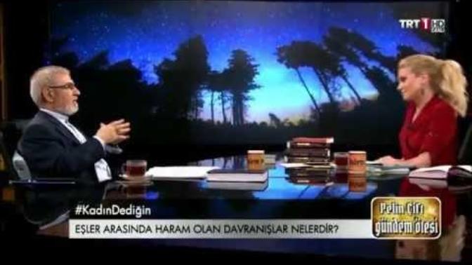 Ali Rıza Demircan'dan olay “oral seks” yorumu ve pelin çift'i utandırdı. İleri oral seks harammış haberiniz vaaa mı?