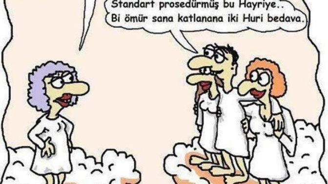 Cennette erkeklere 4 huri düşüyorsa, Kadınlara ne düşüyor :- ?