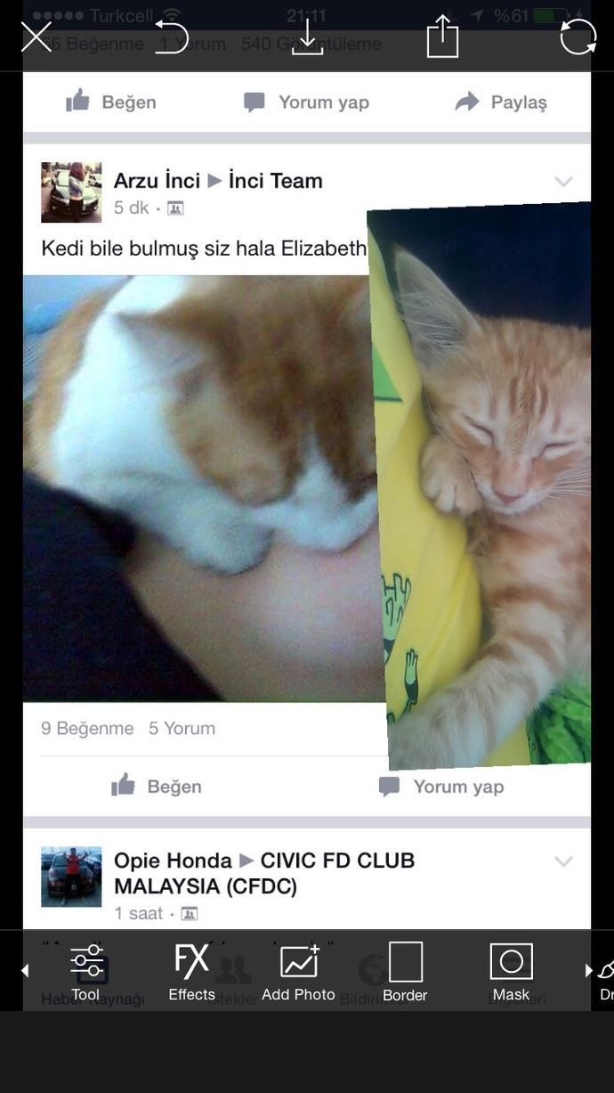 Lütfen sevgilinin attığı fotoğrafa bakin ?