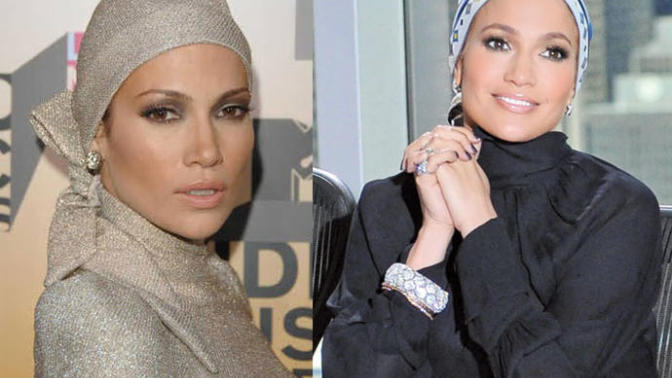 Jennifer Lopez'in müslüman olup tesettüre girmesi hakkında neler düşünüyorsunuz?