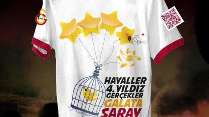 Galatarasayın çok konuşulan hayaller 4. yıldız gerçekler galatasaray t-shirt nasıl sizce?