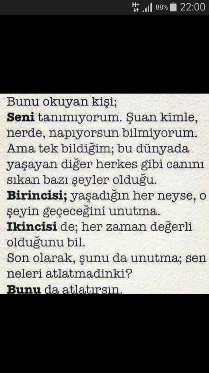 Sen neleri atlatmadın ki?