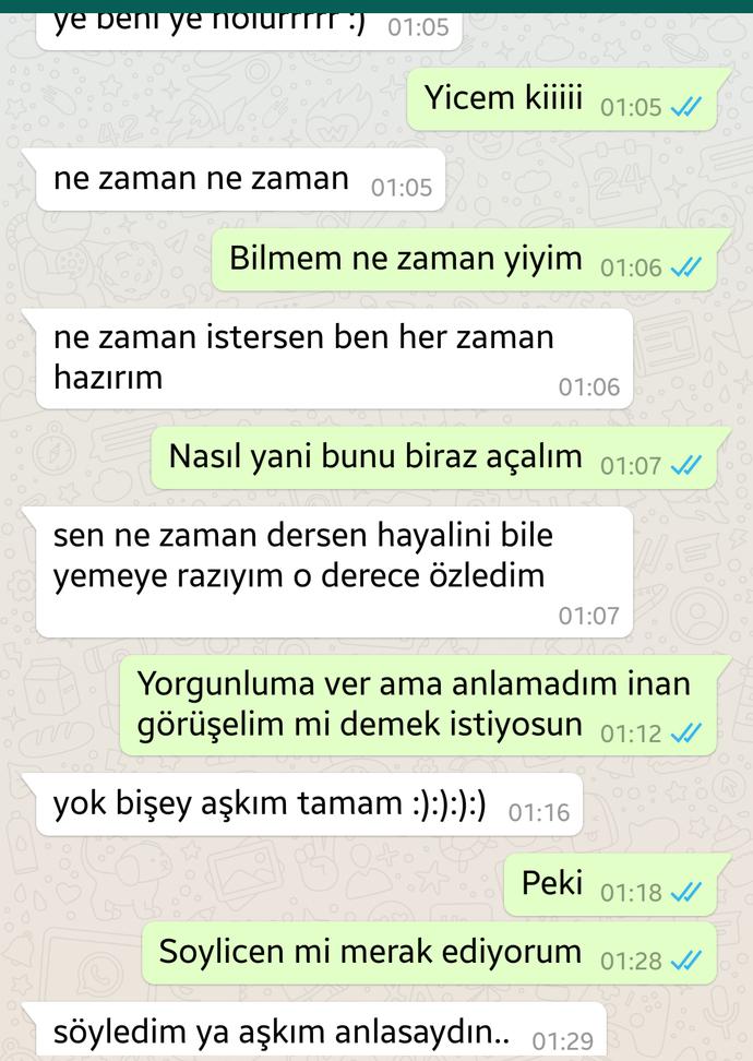 Adamın derdi belli değil mi ben mi yanlış anlamışım?