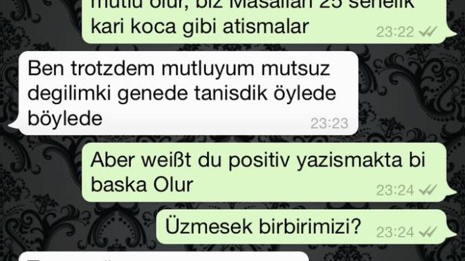 Hem beni üzüyor hemde üzme diyor?