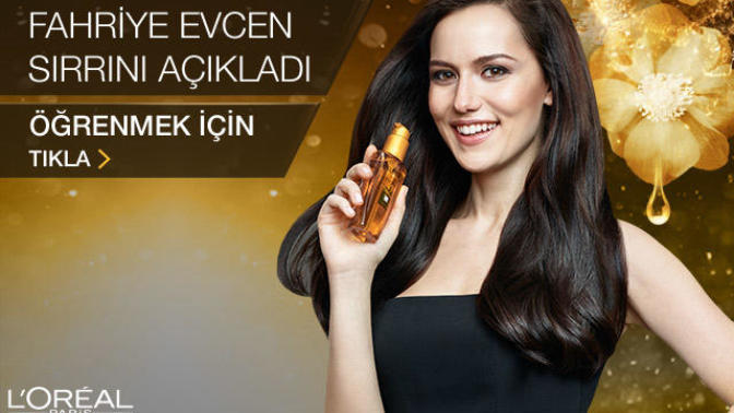Fahriye Evcen cidden 10 liralık Loreal ürününü kullanıyor mudur?