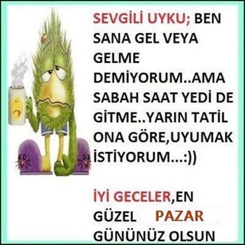 Sevgili uyku neden gelmiyorsun ^^ ?