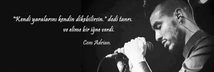 Cem Adrian'ın ✌✌✌ en sevdiğiniz sözü. . 🎶🎶 ^^ ?