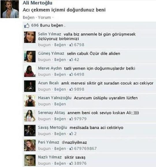 Şuan takip ettiğiniz yerli/yabancı diziler neler?