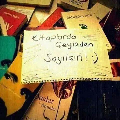 Kitaplar da çeyizden sayılsın mı :) ?
