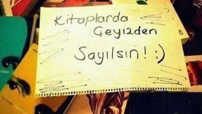 Kitaplar da çeyizden sayılsın mı :) ?