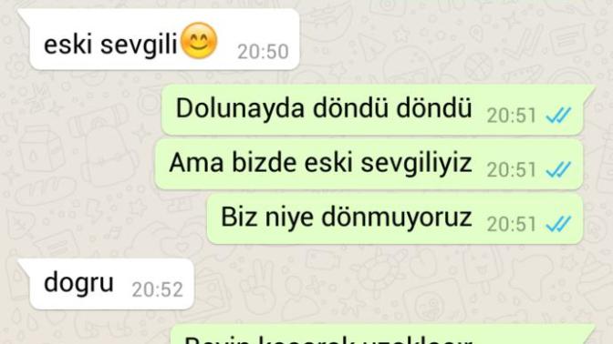 Dolunayda eski sevgilinin dönmesini beklemek ama bizimde eski sevgili olduğumuzu unutmak?