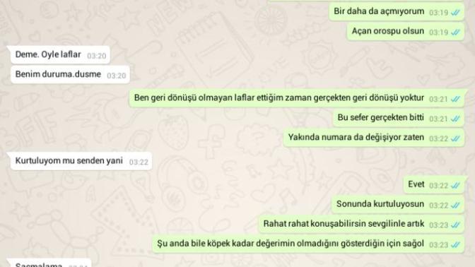 Sonra ölürcesine sevdiğinizi, ölse dönmeyecek kadar vazgeçmek zorunda bırakılırsınız?