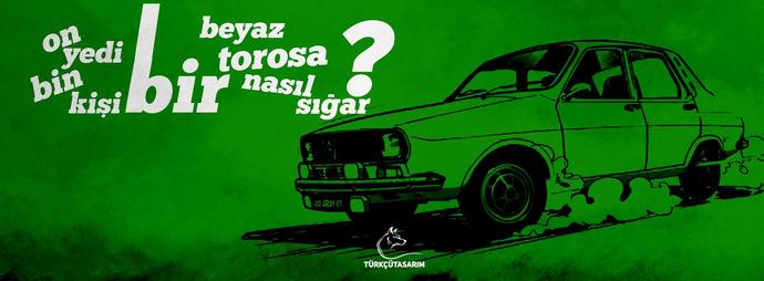 17 bin kişi bir beyaz torosa nasıl sığar?