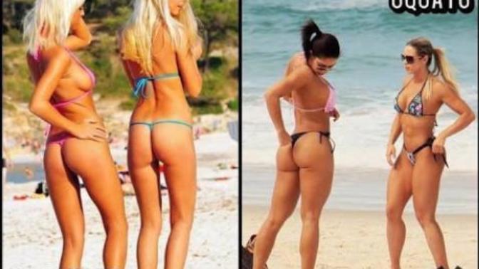 Kalçalı kadın mı kalçasız mı hangisi ideal?
