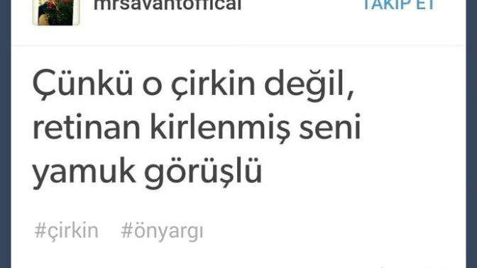 Çirkinlerin suçu ne be 😏😏 ?