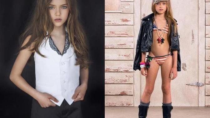 9 yaşında ve Dünya'nın en güzel kızı aynı zamanda en genç süper modeli! Sizce güzel mi değil mi?