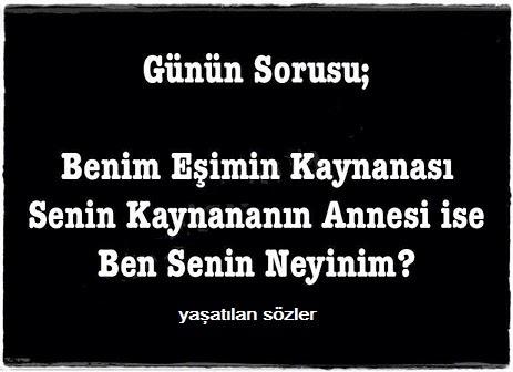 Eşinizin annesine ''anne'' der misiniz ?