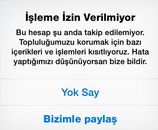İNSTAGRAM TAKİP EDİLME ENGELİ?