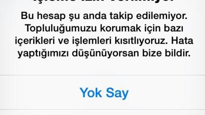 İNSTAGRAM TAKİP EDİLME ENGELİ?