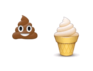 💩💩 Kaka emojisi zannettiğimiz emoji dondurma emojisiymiş biliyor muydunuz😹😂 ?