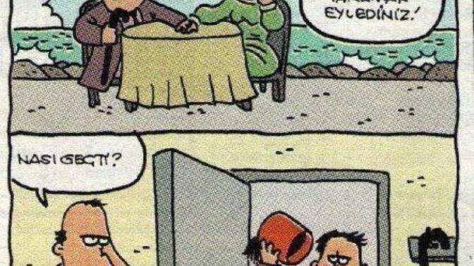 Penguen çizeri ÖZER AYDOĞAN'ın karikatürlerini begeniyormusunuz? Resimli seçim yaparmısınız?