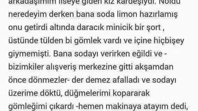 Arkadaşımın 17'lik kız kardeşine çaktım?