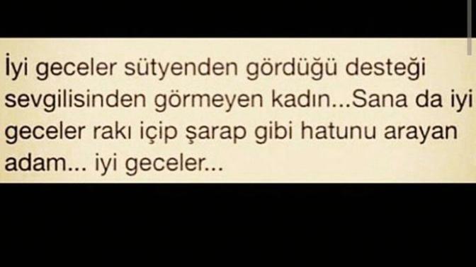 Sahiden iyimi geceler?