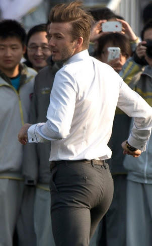 David  Beckhamın poposu çok seksi değil mi ?